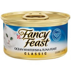 FANCY FEAST Adult Ocean Whitefish & Tuna Feast